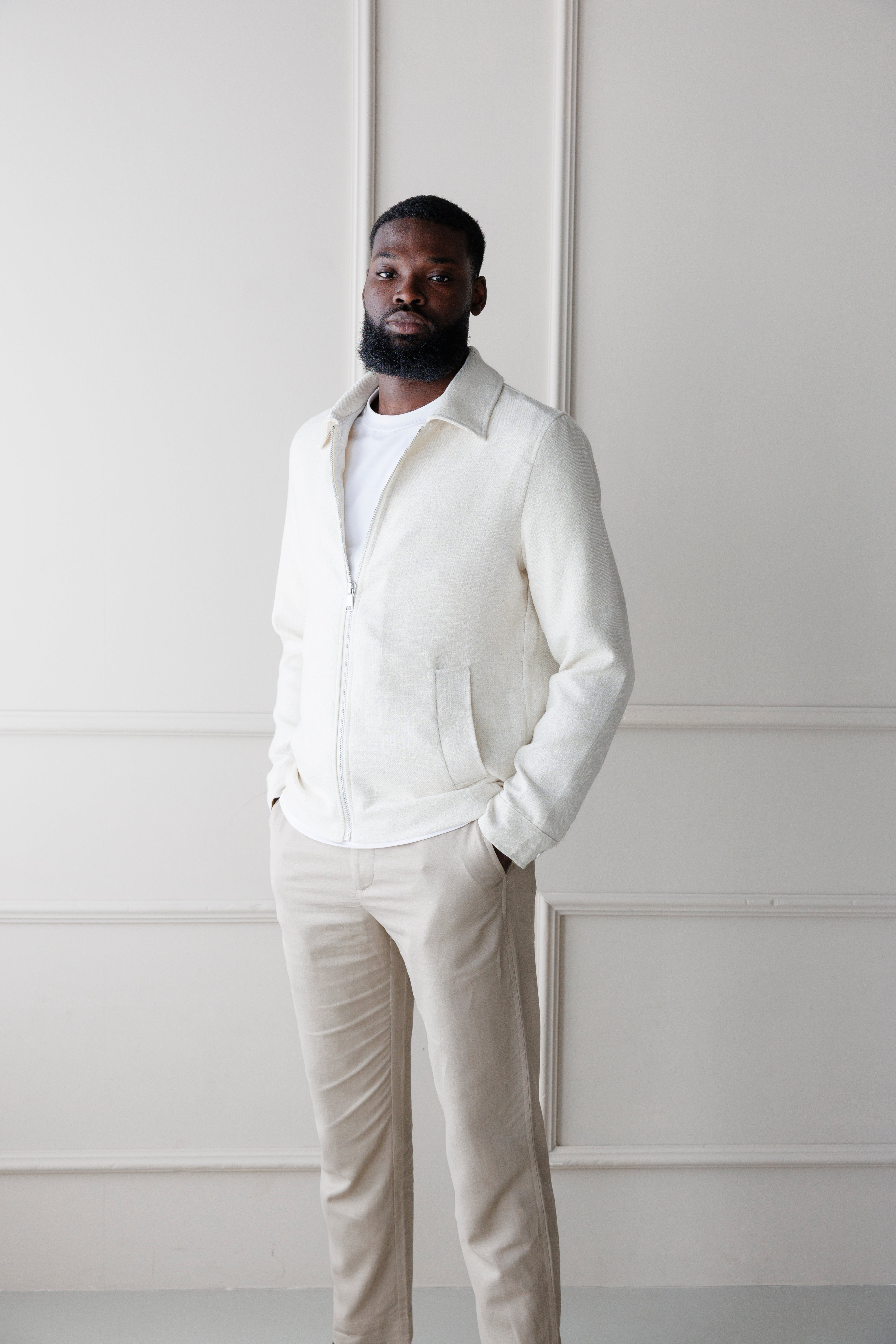 LINEN BLEND PANTALON
