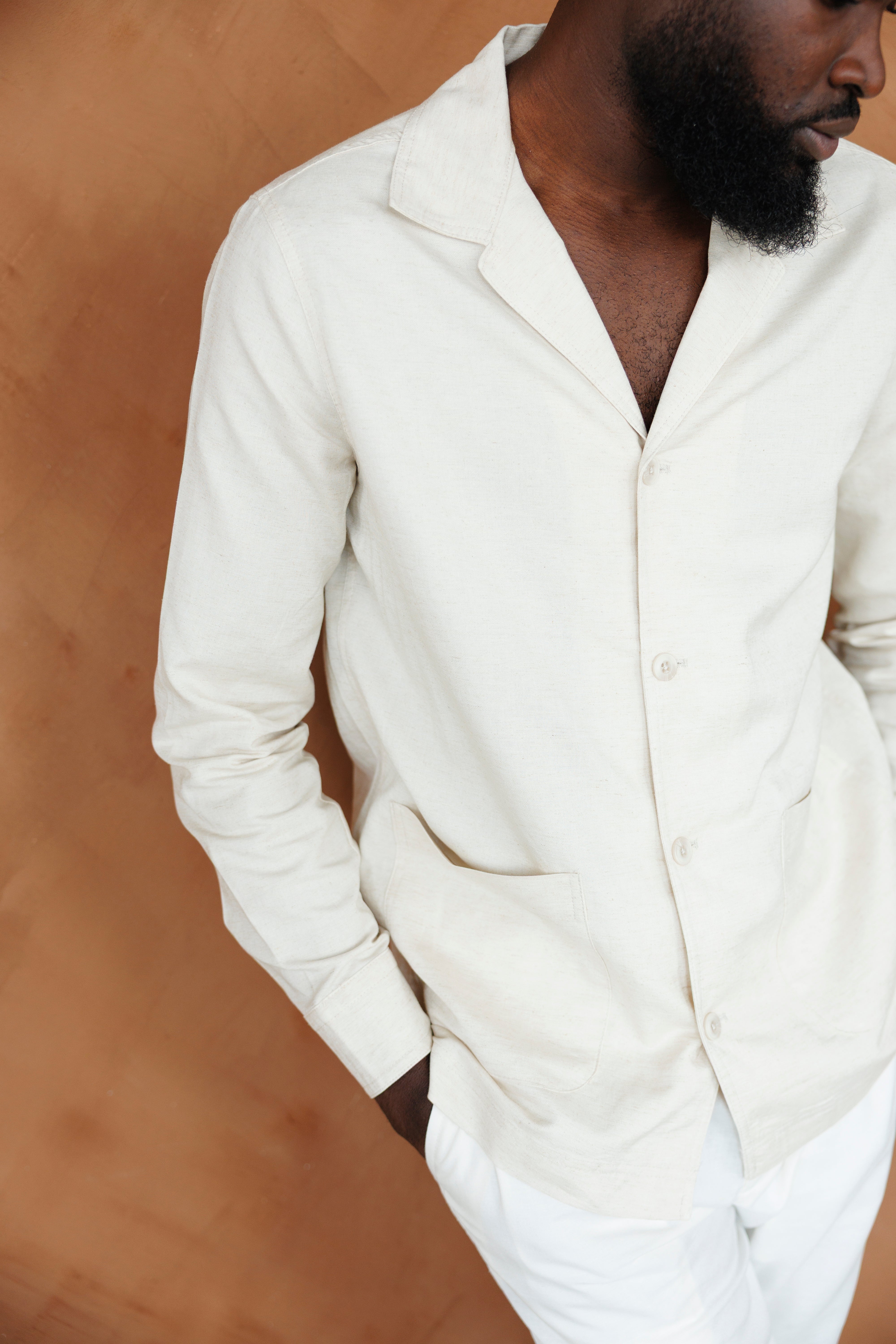 COTTON POCKET SHIRT