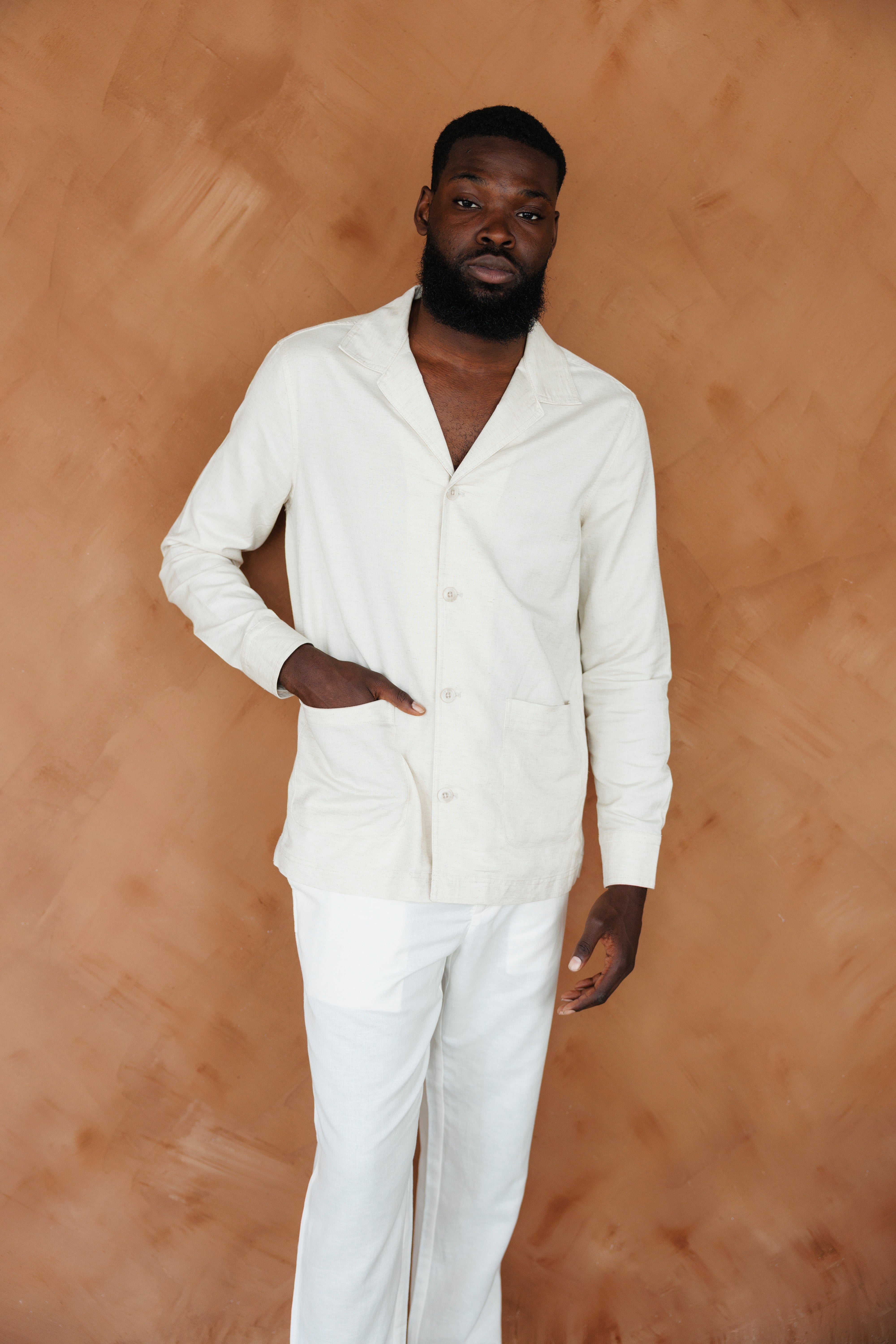 COTTON POCKET SHIRT