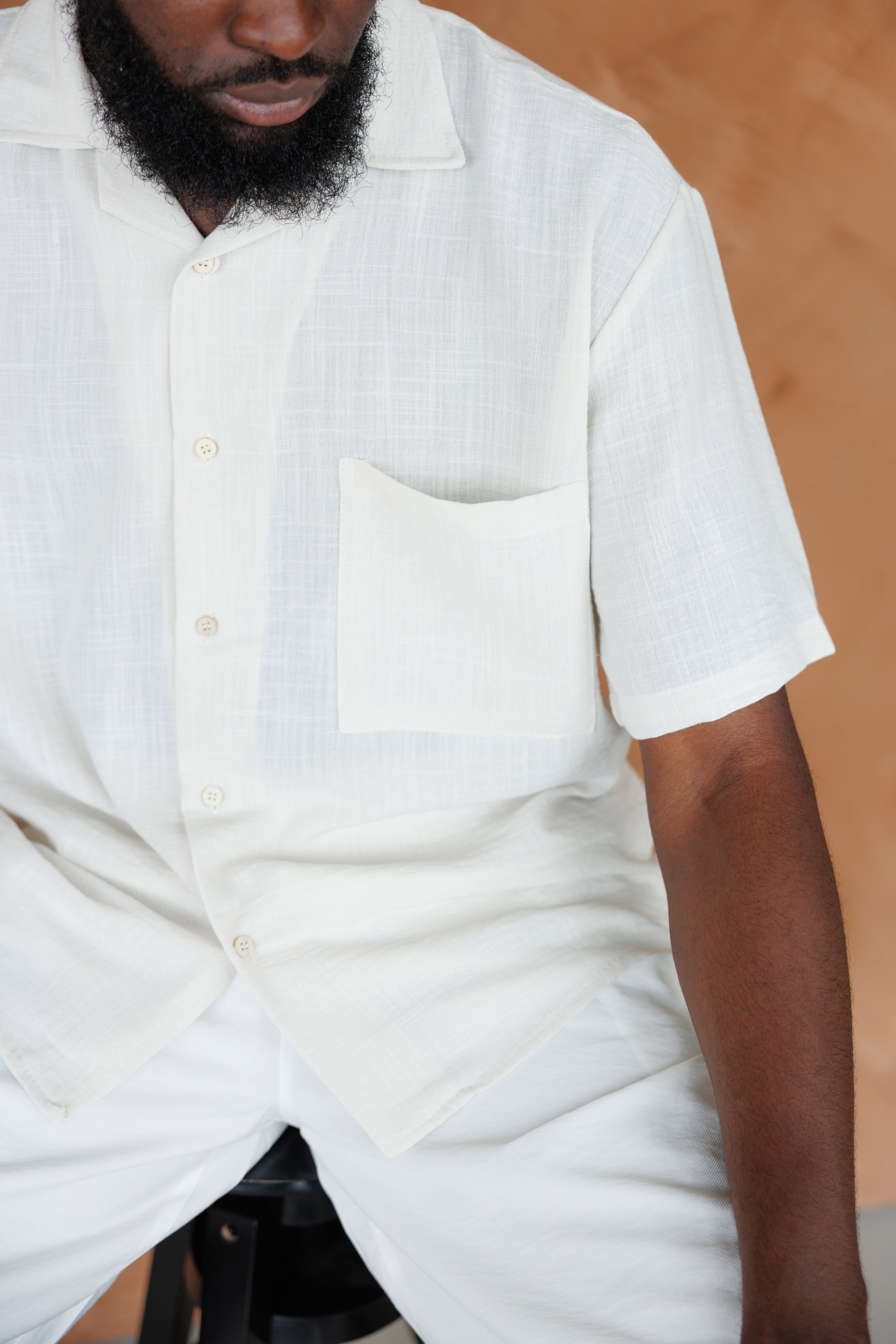 COTTON BLEND POLO SHIRT
