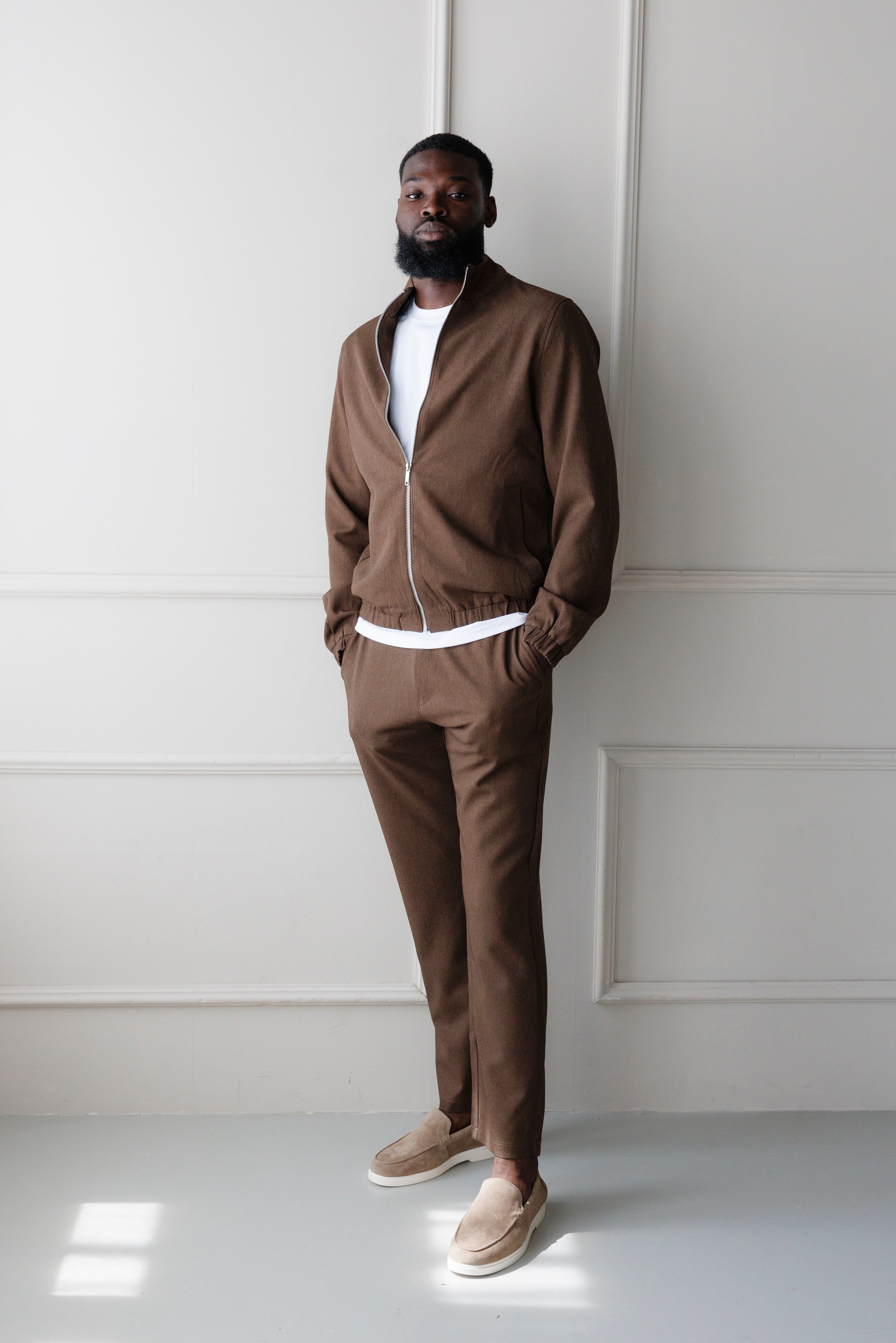 COTTON ZIP SUIT