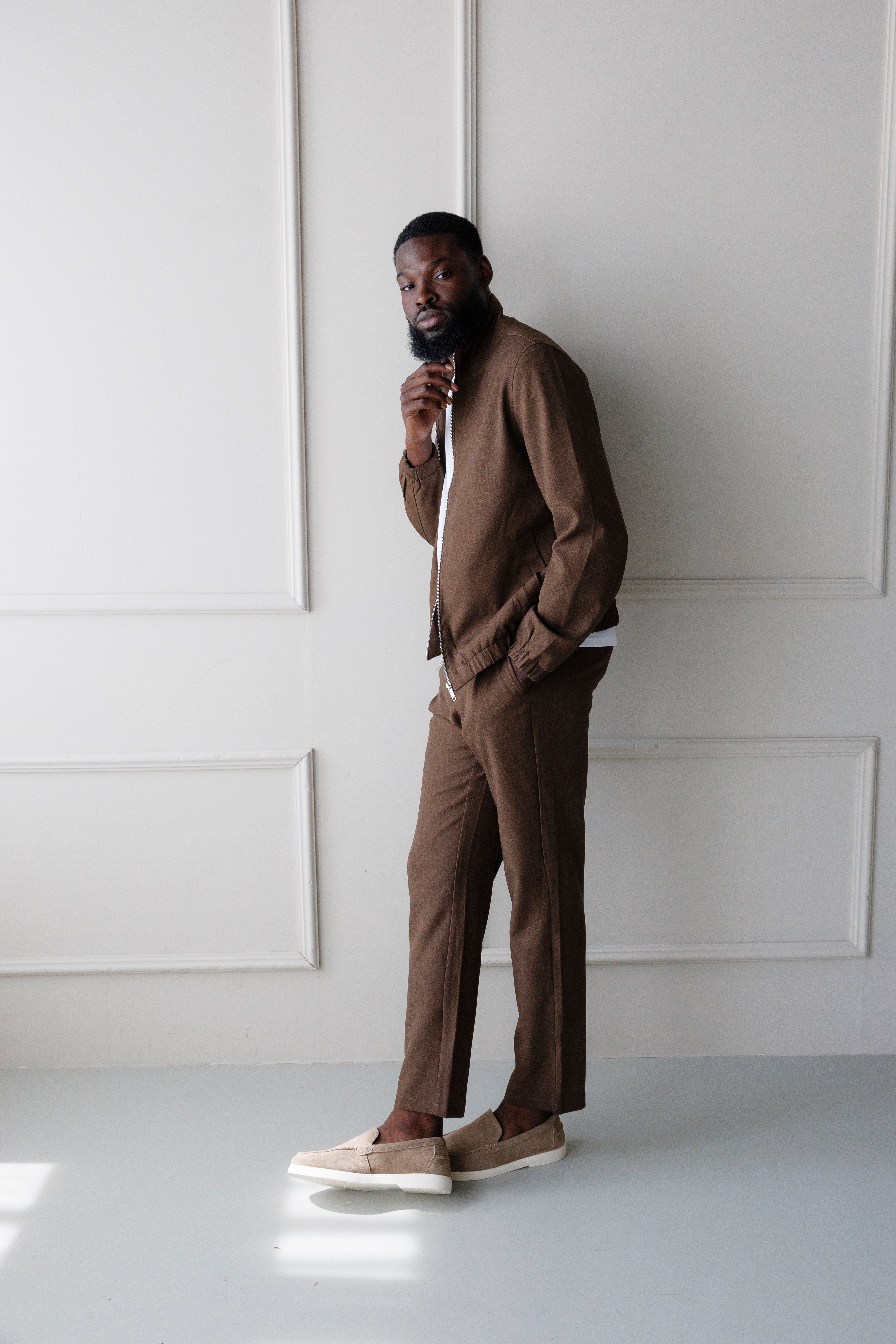 COTTON ZIP SUIT