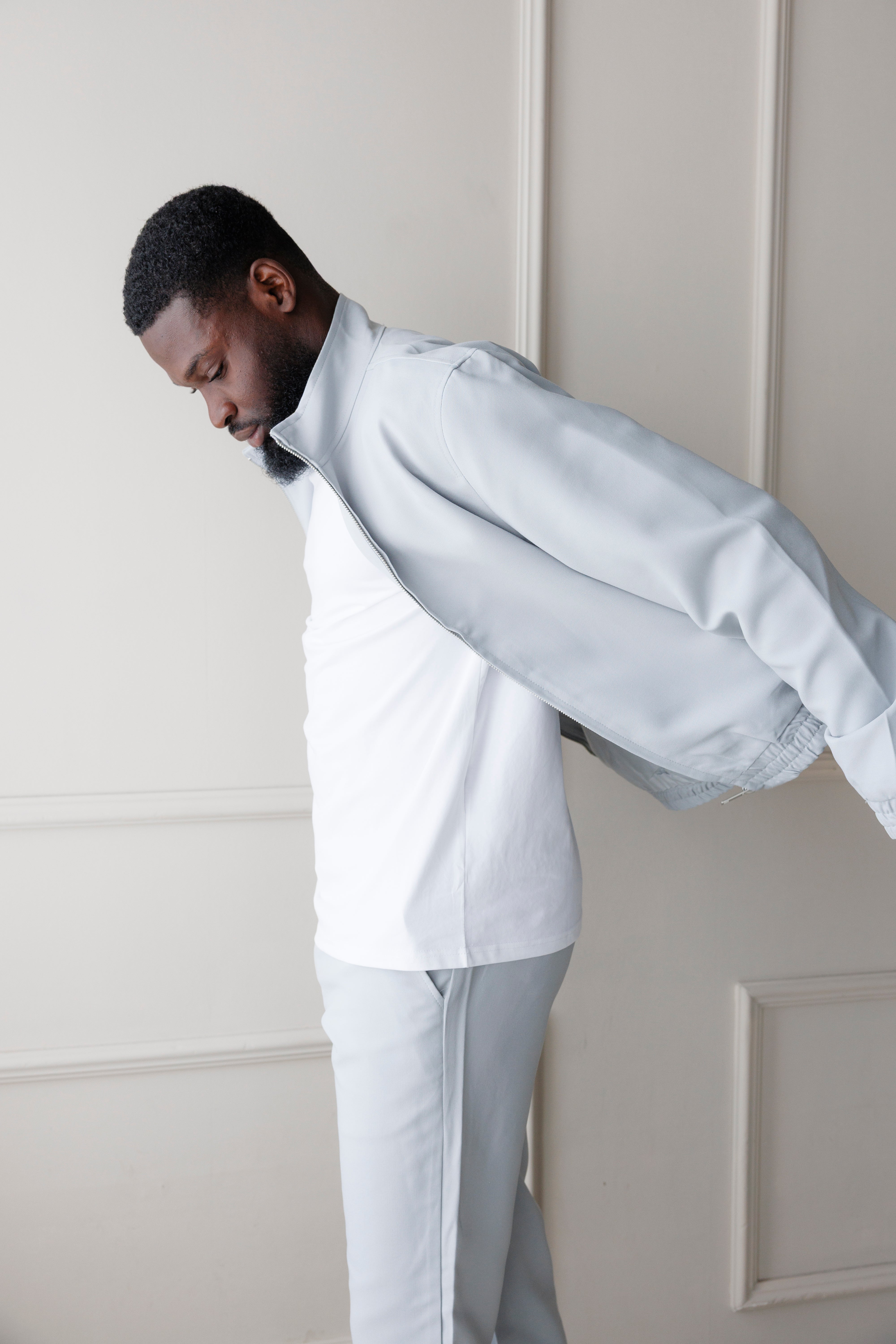 COTTON ZIP SUIT
